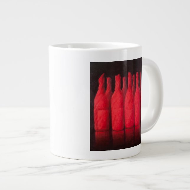 Tasse Géante Vin enveloppé par rouge 2012 (Devant droit)