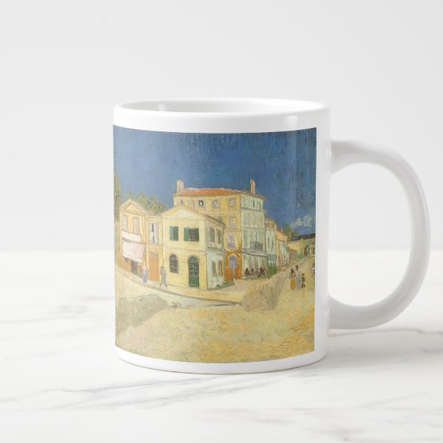 Tasse Géante Vincent van Gogh - La Maison Jaune (La Rue) (Droite)