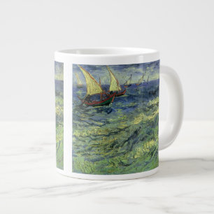 Tasse Géante Vincent van Gogh - Paysage marin à Saintes-Maries