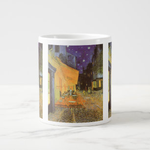 Tasse Géante Vincent van Gogh - Terrasse de café la nuit