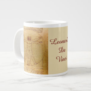 Tasse Géante Vitruvien De Leonardo Da Vinci