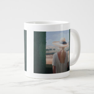 Tasse Géante Vue arrière Toscane 2012 de fille
