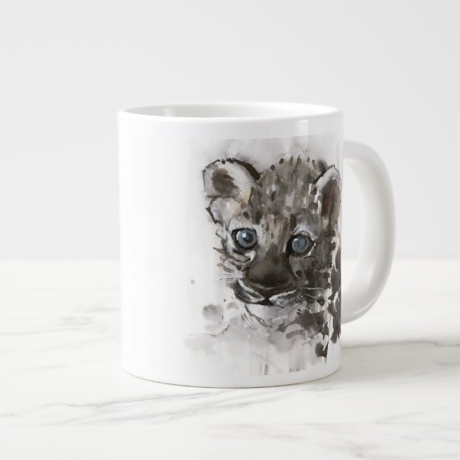 Tasse Géante Yeux bleus (Devant droit)