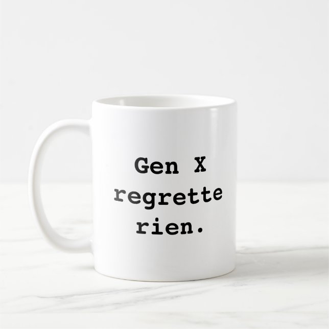 Tasse Génération X (Gauche)