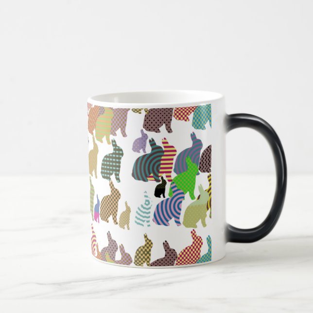 Tasse géniale de cadeau de lapin (Droite)