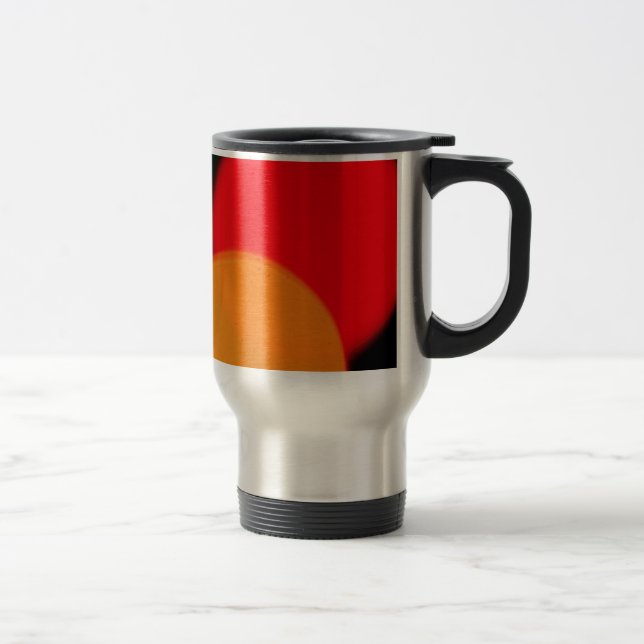 Tasse géniale de voyage de cercles (Droit)