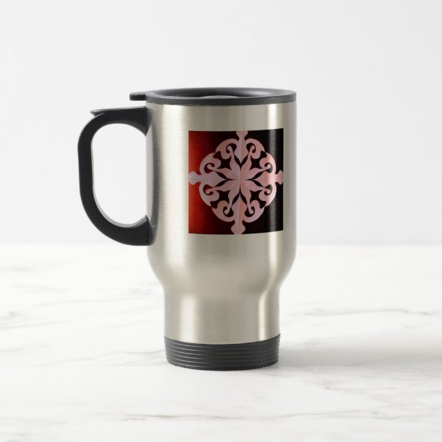 Tasse Géométrie Cachée de la Nature Abstraite (Gauche)