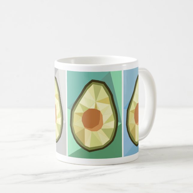 Tasse géométrique d'avocats (Devant droit)