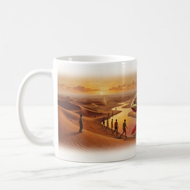 Tasse Giant Chameleon Désert Rivière du Changement (Gauche)