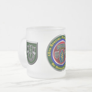 Tasse Givré 10e Groupe des forces spéciales (aéroporté)