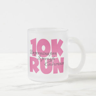 Tasse Givré 10K Run Sport Rose