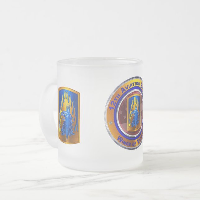 Tasse Givré 12e brigade d'aviation de combat (Devant gauche)