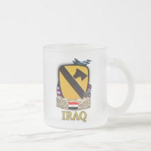 Tasse Givré 1ère division de cavalerie vétérans de la guerre d