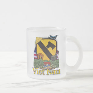 Tasse Givré 1re division de cavalerie vietnam vets frosty beer