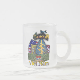 Tasse Givré 1re forces spéciales vietnam guerre vétérans gelé 