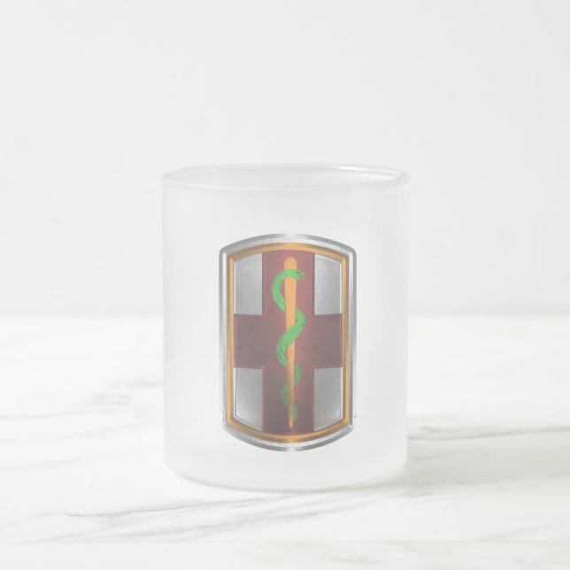 Tasse Givré 1st Brigade médicale Keepsake (Centre)