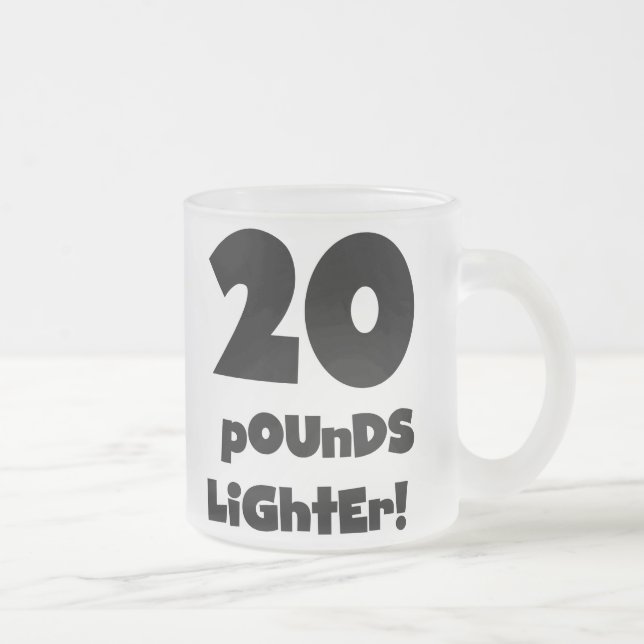 Tasse Givré 20 Livres Plus Léger (Droit)