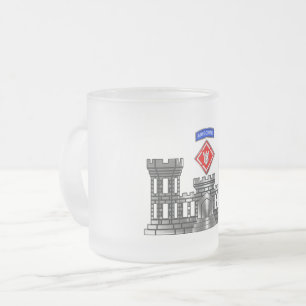 Tasse Givré 20e Brigade du Génie-Aéroportée Chrome Castle