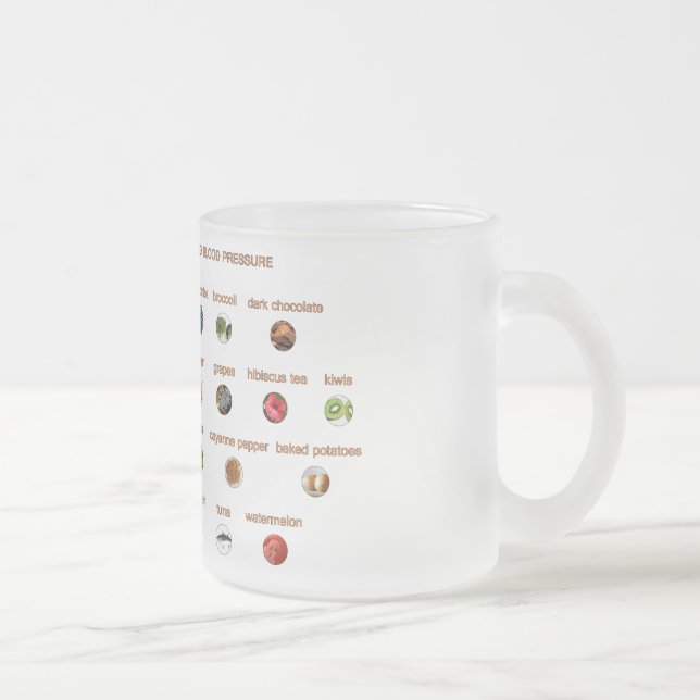 Tasse Givré 30 Aliments qui aident à réduire l'hypertension Vo (Droit)