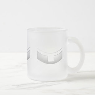 Tasse Givré 3-D Look Silver Priest's ou ministre's Collar