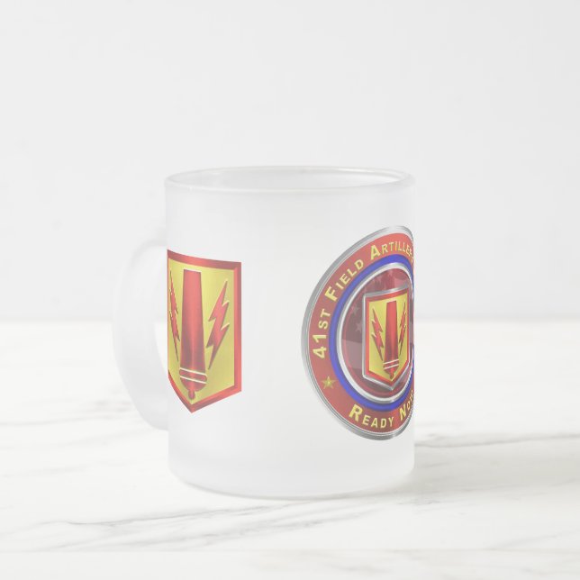 Tasse Givré 41e brigade d'artillerie de campagne (Devant gauche)