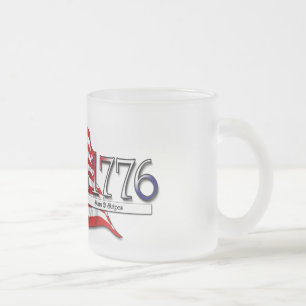 Tasse Givré 4 juillet 1776 Étoiles et rayures