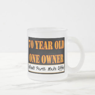 Tasse Givré 70 ans, un propriétaire - les pièces des besoins