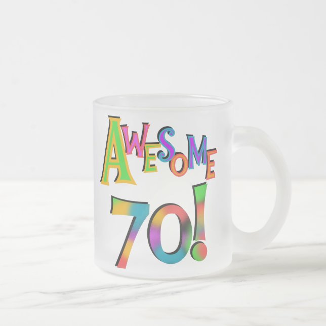 Tasse Givré 70 T-shirts et cadeaux impressionnants (Droit)