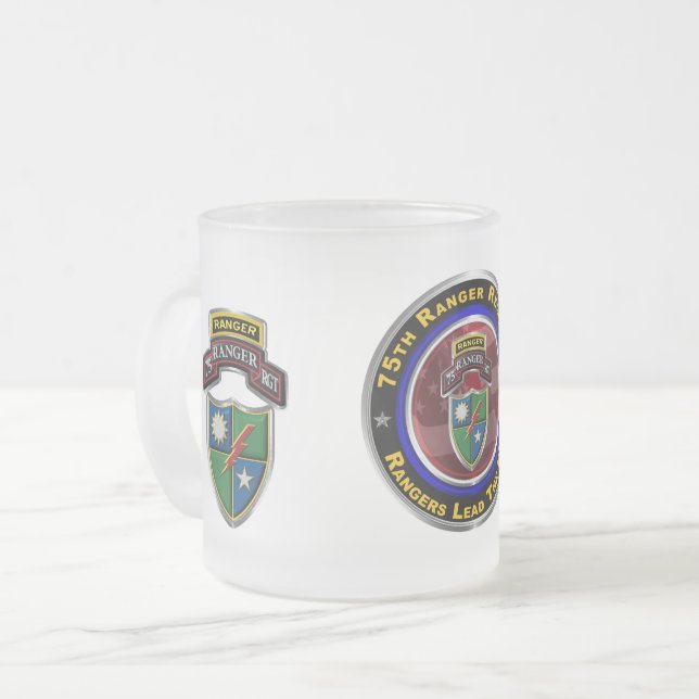Tasse Givré 75e régiment de Rangers (Devant gauche)