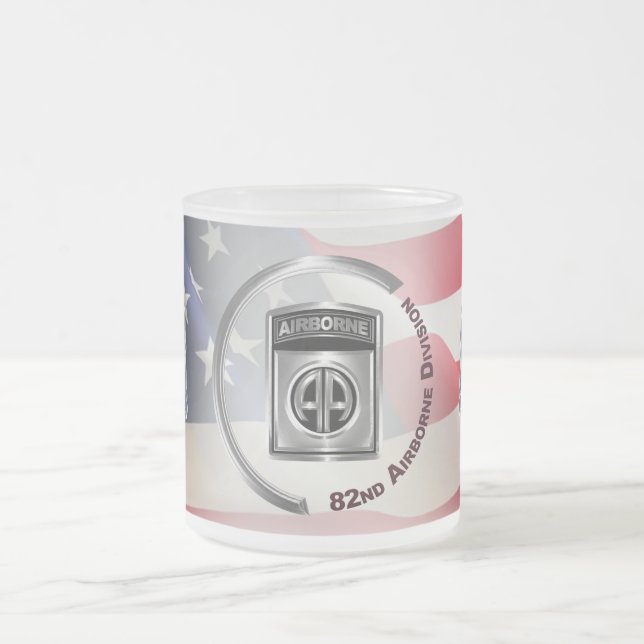 Tasse Givré 82e division aéroportée Conception Customisée (Centre)