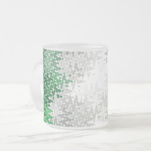 Tasse Givré Abstract Grayromantic  Pride Flag 