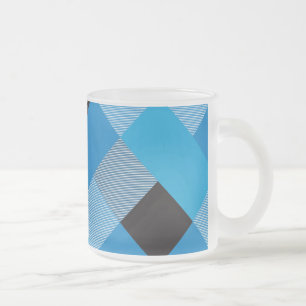 Tasse Givré Abstraction Géométrique de Carré 3