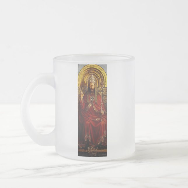 Tasse Givré Adoration de l'agneau mystique par Jan van Eyck (Gauche)