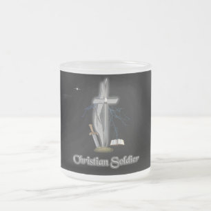 Tasse Givré affaires de soldat chrétien
