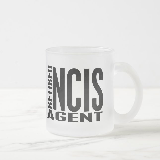 Tasse Givré Agent retiré de NCIS (Droit)