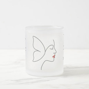Tasse Givré Ailes émergentes - Portrait caché de guérison des