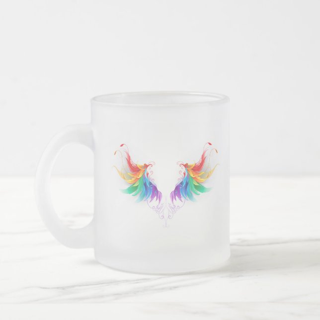 Tasse Givré Ailes fluffy arc-en-ciel (Gauche)