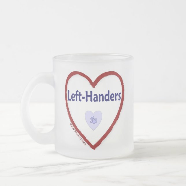 Tasse Givré Aimer les gauchers (Gauche)