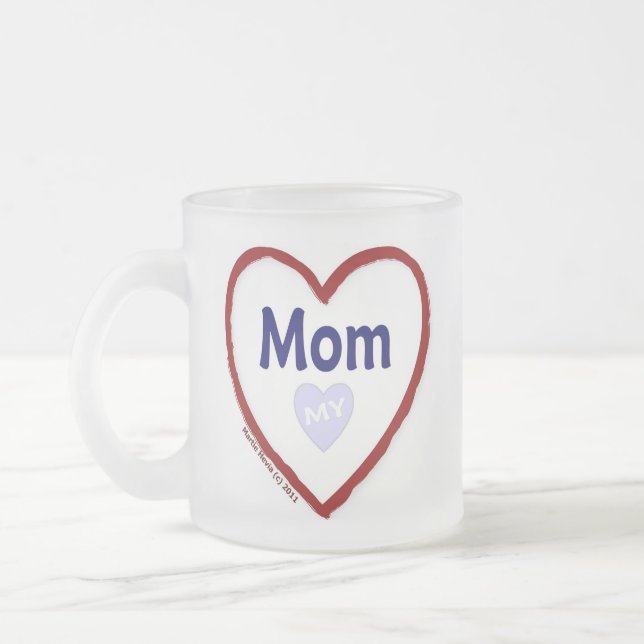 Tasse Givré Aimer ma mère (Gauche)