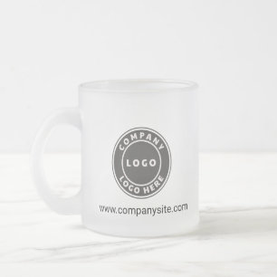 Tasse Givré Ajouter le logo de l'entreprise Site Web de l'entr