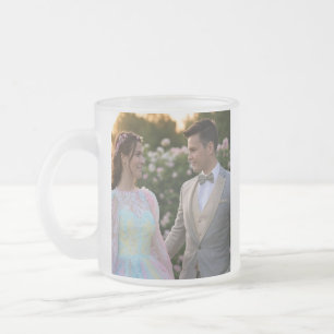 Tasse Givré Ajouter une Personnaliser photo Mariage