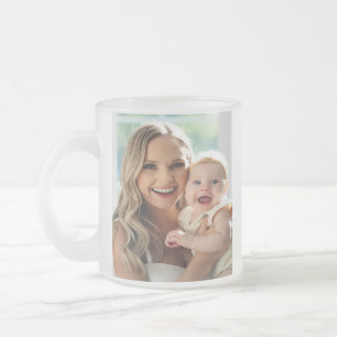 Tasse Givré Ajouter une photo de bébé Personnaliser