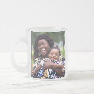 Tasse Givré Ajouter une photo de bébé Personnaliser