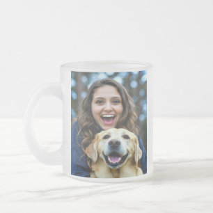 Tasse Givré Ajouter une photo de Labrador Retriever Personnali