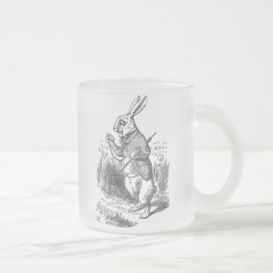 Tasse Givré Alice au pays des merveilles le cru blanc de lapin