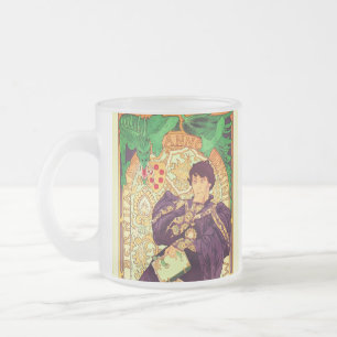 Tasse Givré Alphonse Mucha Prince et Dragon