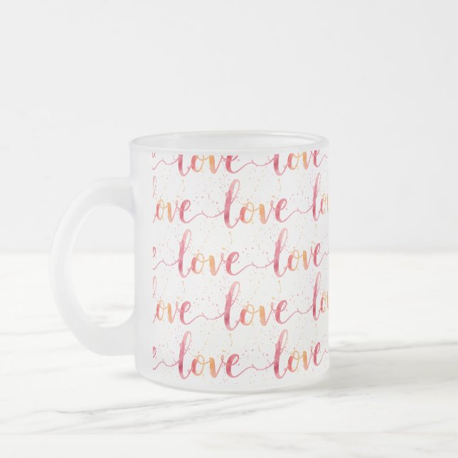 Tasse Givré Amour (Gauche)
