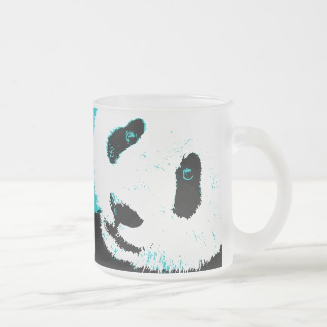 Tasse Givré amour de panda (Droit)