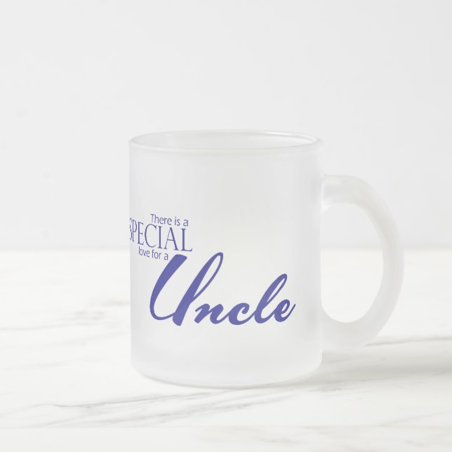 Tasse Givré Amour spécial pour l'oncle (Droit)