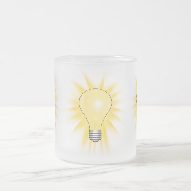 Tasse Givré Ampoule - Dim Les Lumières (Centre)